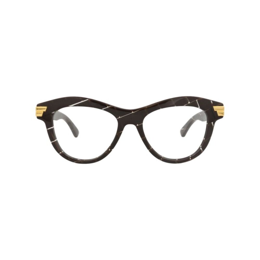 Bottega Veneta Cat Eye-Frame Acetate Optical Frames Brown Womens